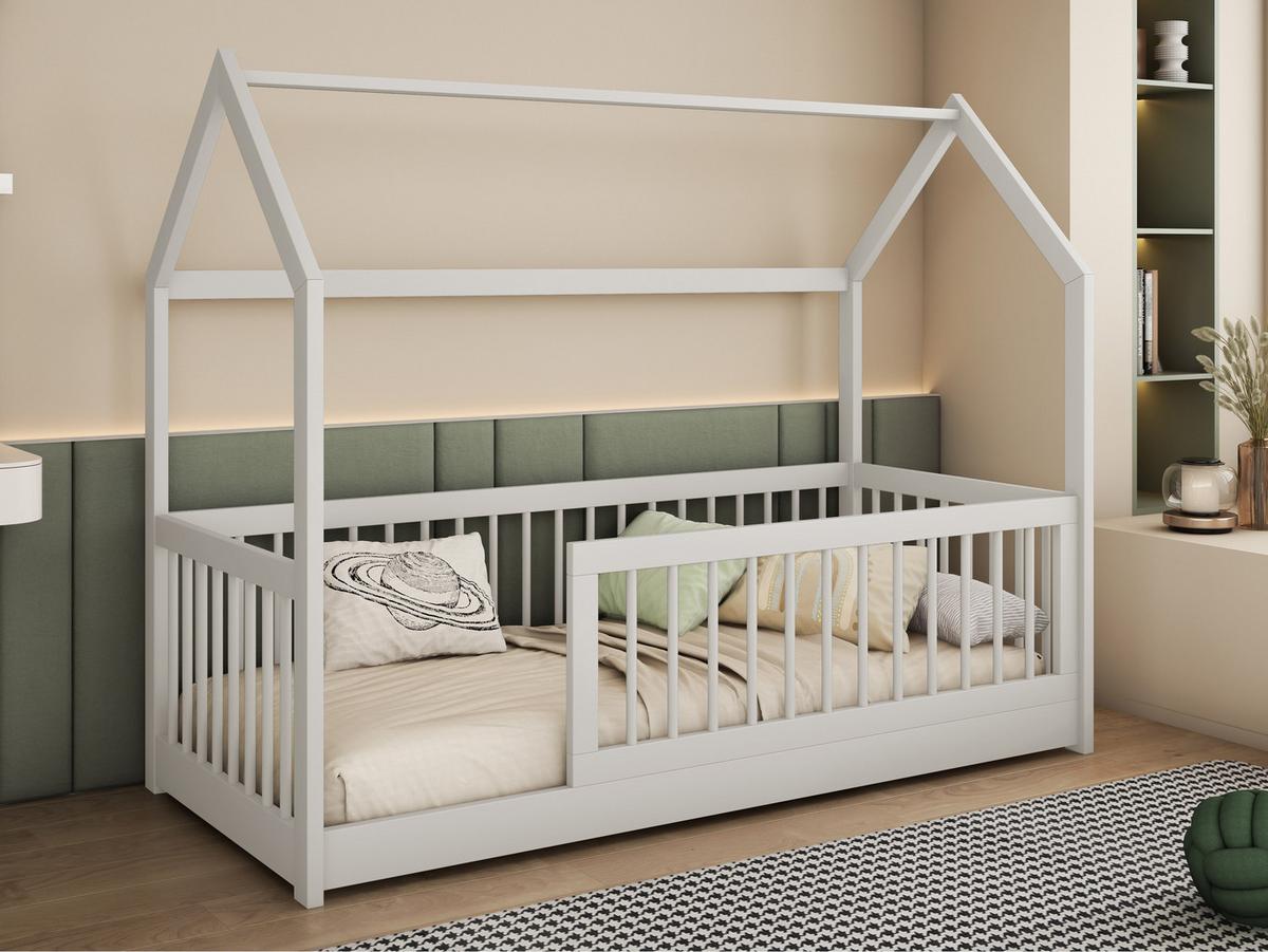 HAUSBETT Greta 80 - Kaschmir, Holz (80/180cm) - MIRJAN24