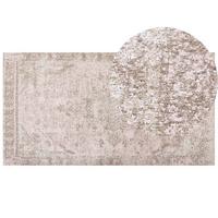 KURZFLOR-TEPPICH Matarim 150/80 cm - Pink, Textil (80/150cm) - Beliani