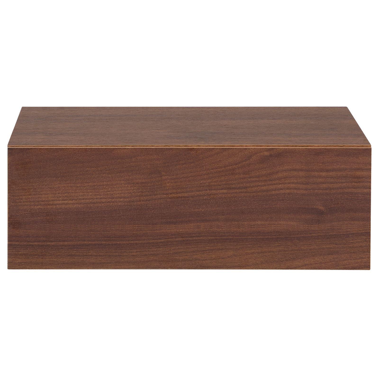 HÄNGENDER NACHTTISCH ANNE - Nussbaumfarben, Holzwerkstoff (42/14/30cm) - CARO-Möbel