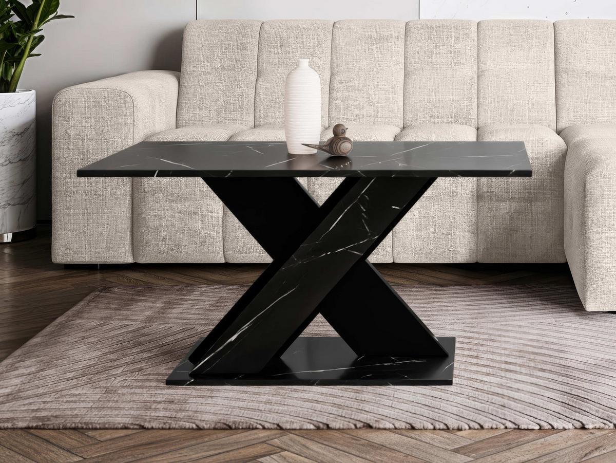 COUCHTISCH Toxx - Schwarz, Holzwerkstoff (60/110/55cm) - MIRJAN24