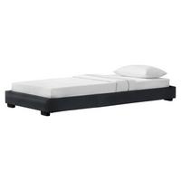 POLSTERBETT Masari - Schwarz, Textil (90/200cm) - Corium