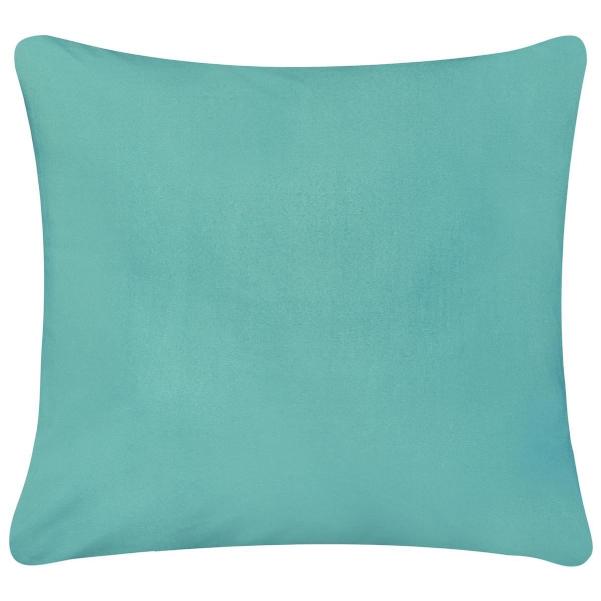GARTENKISSEN 3er-Set Purpur 45/45 cm Tide - Pink/Violett, Textil (45/10/45cm) - Beliani