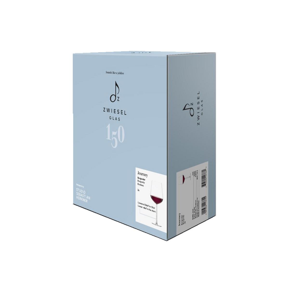 BURGUNDER ROTWEINGLÄSER Journey transparent 805 ml 2er Set - Transparent, Glas (0.805L) - Zwiesel Glas