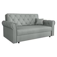 SCHLAFSOFA Viva Roma III - Schwarz/Grau, Holz/Textil (168/85/98cm) - MIRJAN24