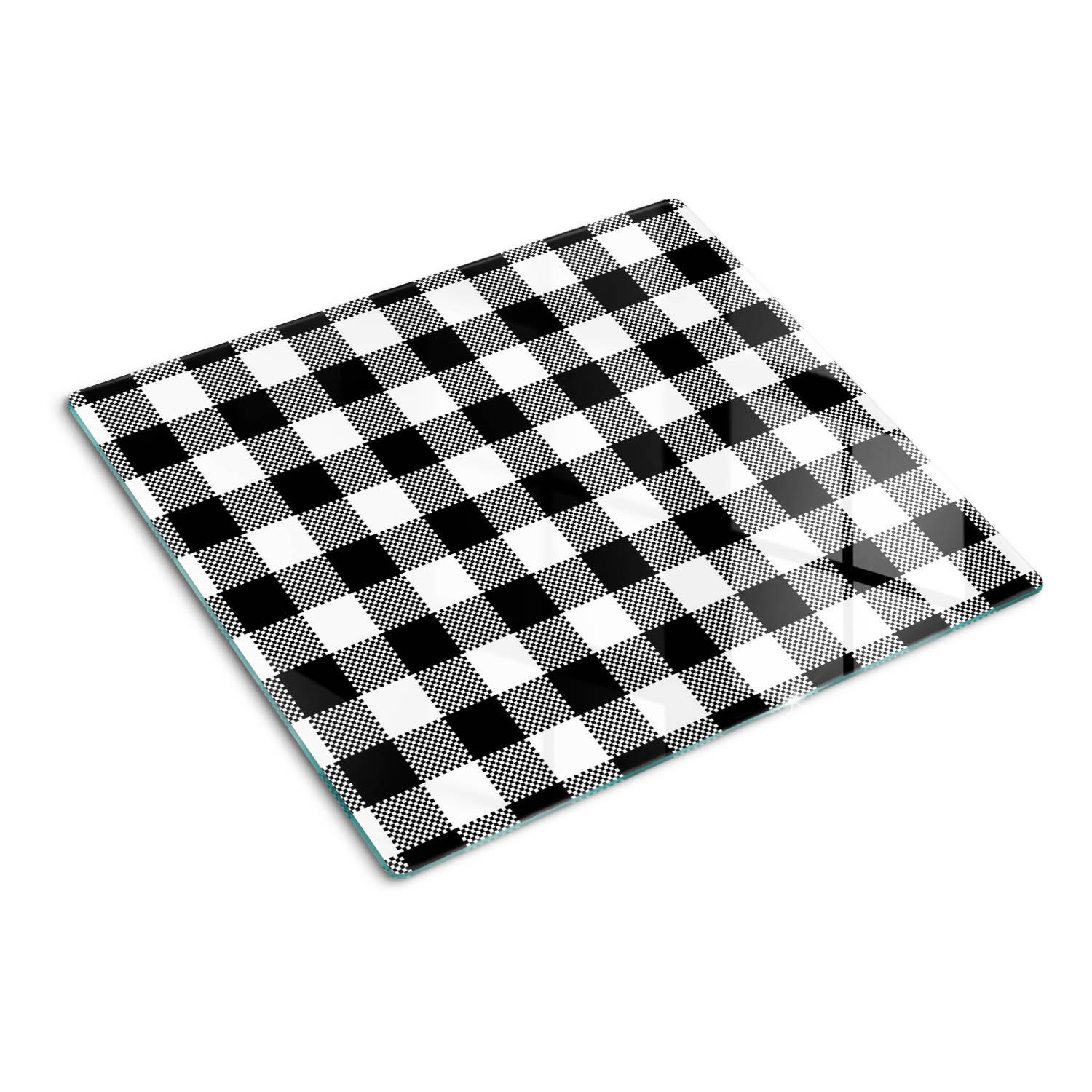 GLASPLATTE 60x52 cm Netto - Schwarz, Glas (60/0.4/52cm) - TULUP