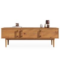 LOWBOARD TECCA - Eichefarben, Holz (145/48/41cm) - IDIMEX