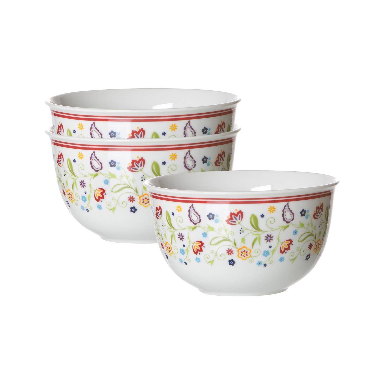 MÜSLISCHALEN Shanti bunt ø 14 cm 3-tlg. - Multicolor, Keramik (14cm) - Ritzenhoff Breker