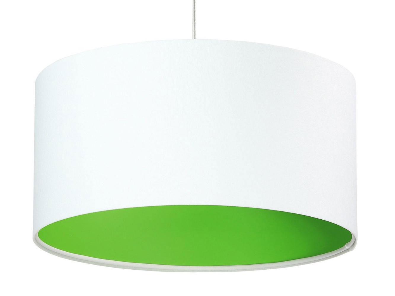 HÄNGELEUCHTE Grün 40/20 cm - Weiß/Grün, Kunststoff (40/0.6/20cm) - ONZENO