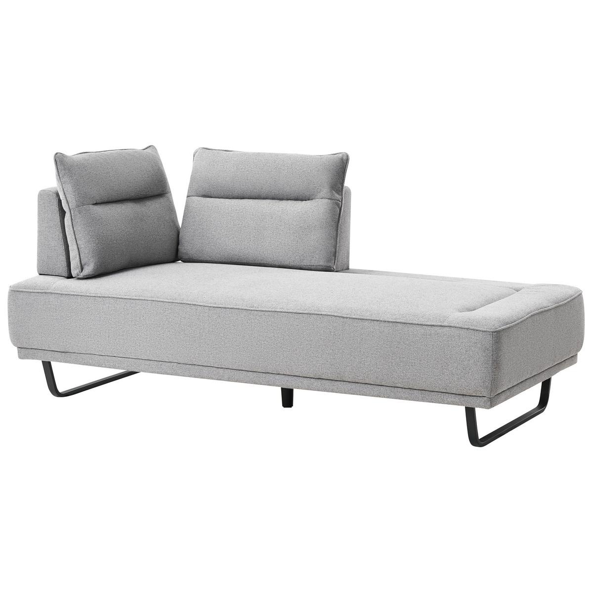 3-SITZER-SOFA Stoff Grau Faxen - Grau, Textil (184/86/90cm) - Beliani
