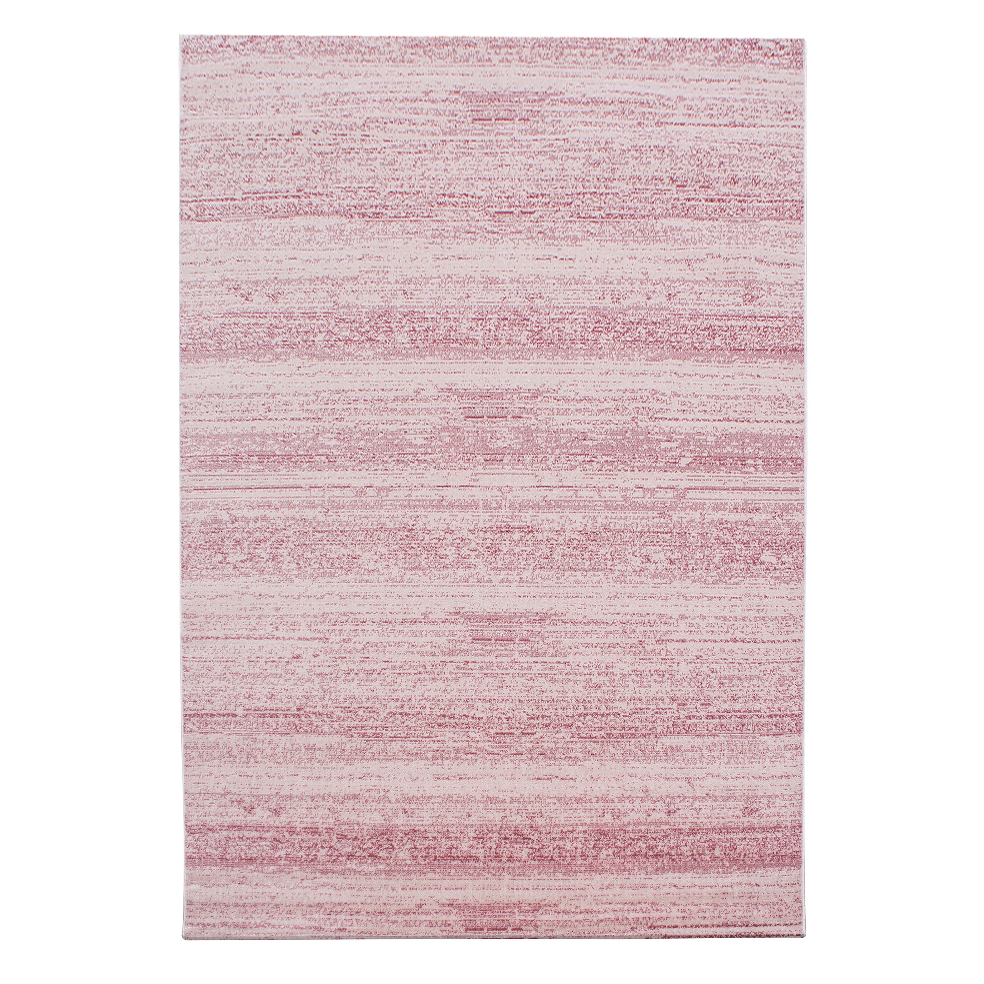 KURZFLORTEPPICH INN, einfarbig, Rosa, 240 x 340 cm - Rosa, Textil (340/240cm) - KADIMA DESIGN