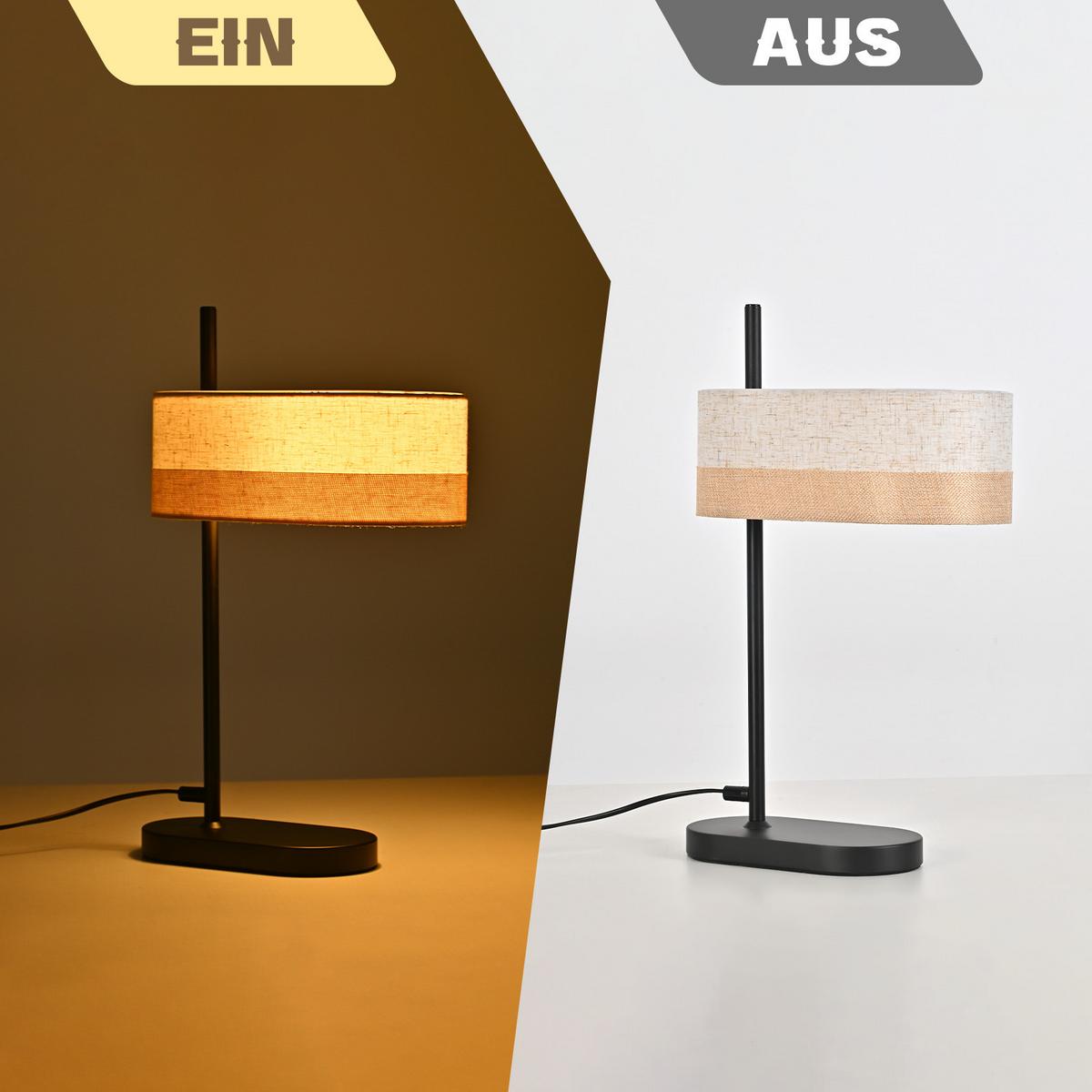 TISCHLAMPE Lumo 27.5/21/44.5 cm - Weiß, Metall (27.5/21/44.5cm) - ZMH