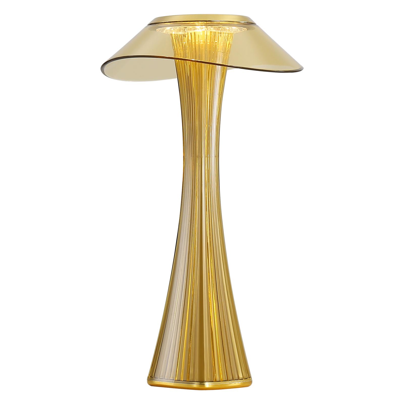 LED TISCHLEUCHTE Rendina - Goldfarben, Metall (15.1/15.1/27.4cm) - Nettlife