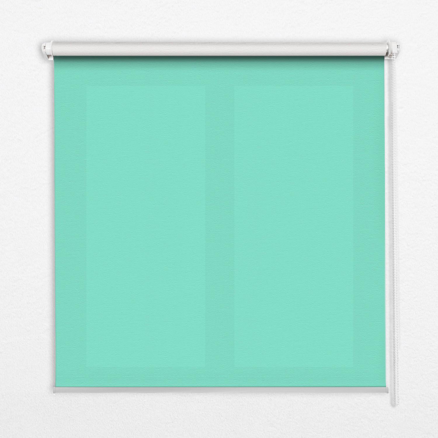 INNENROLLO - Fensterrollo - Rollo - 70x140 cm - Türkis - Türkis, Kunststoff (70/140/0.5cm) - TULUP