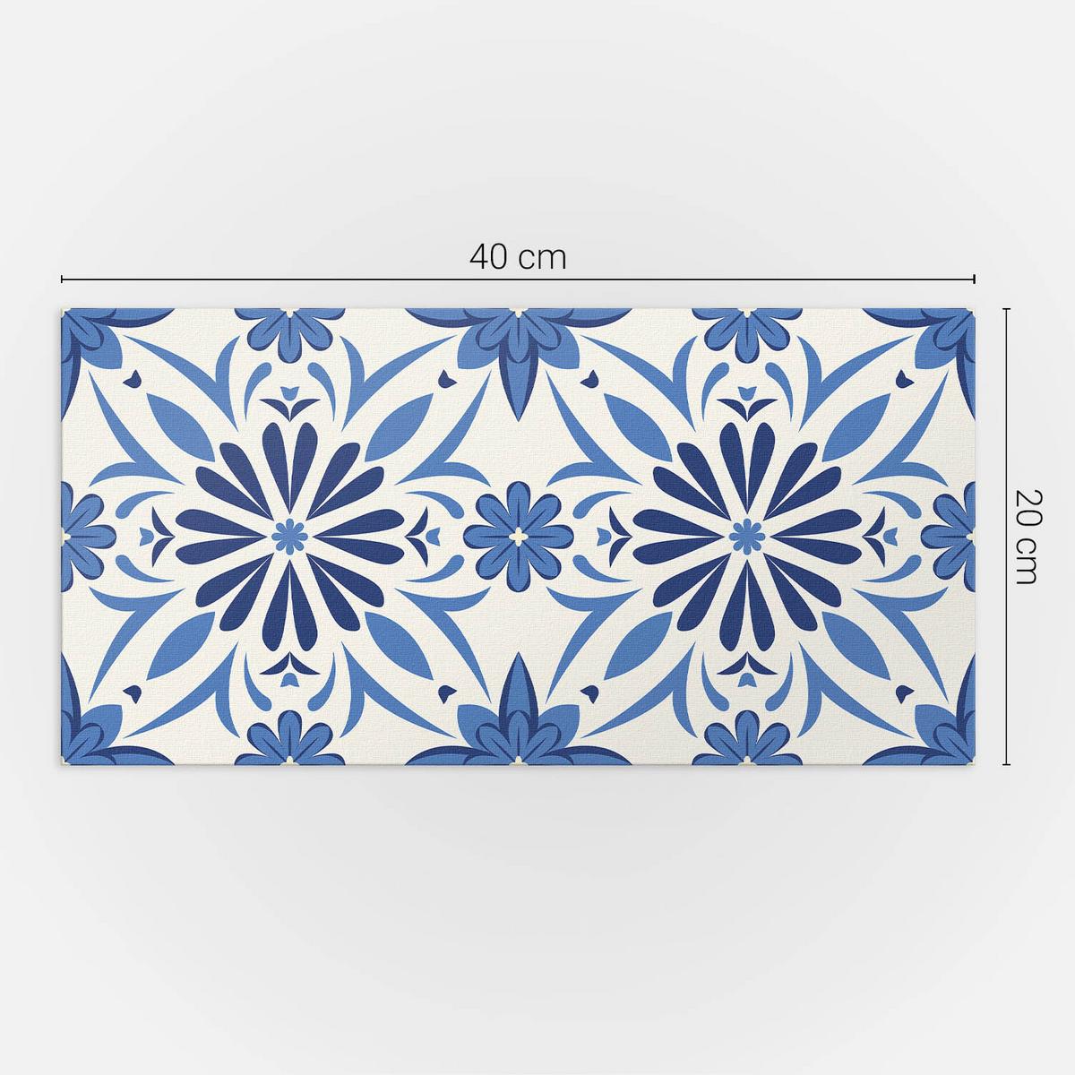 WANDPANEEL 10x 40x20 cm selbstklebend Aeloria - Blaugrau, Kunststoff (20/1.6/40cm) - Wallfluent