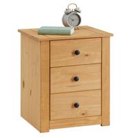 NACHTKOMMODE CANCUN - Kieferfarben, Holz (46/57/40cm) - CARO-Möbel