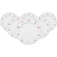 SPEISETELLER Sonate Nostalgie weiß ø 26,2 cm 6er Set - Weiß, Keramik (26.2cm) - Seltmann Weiden