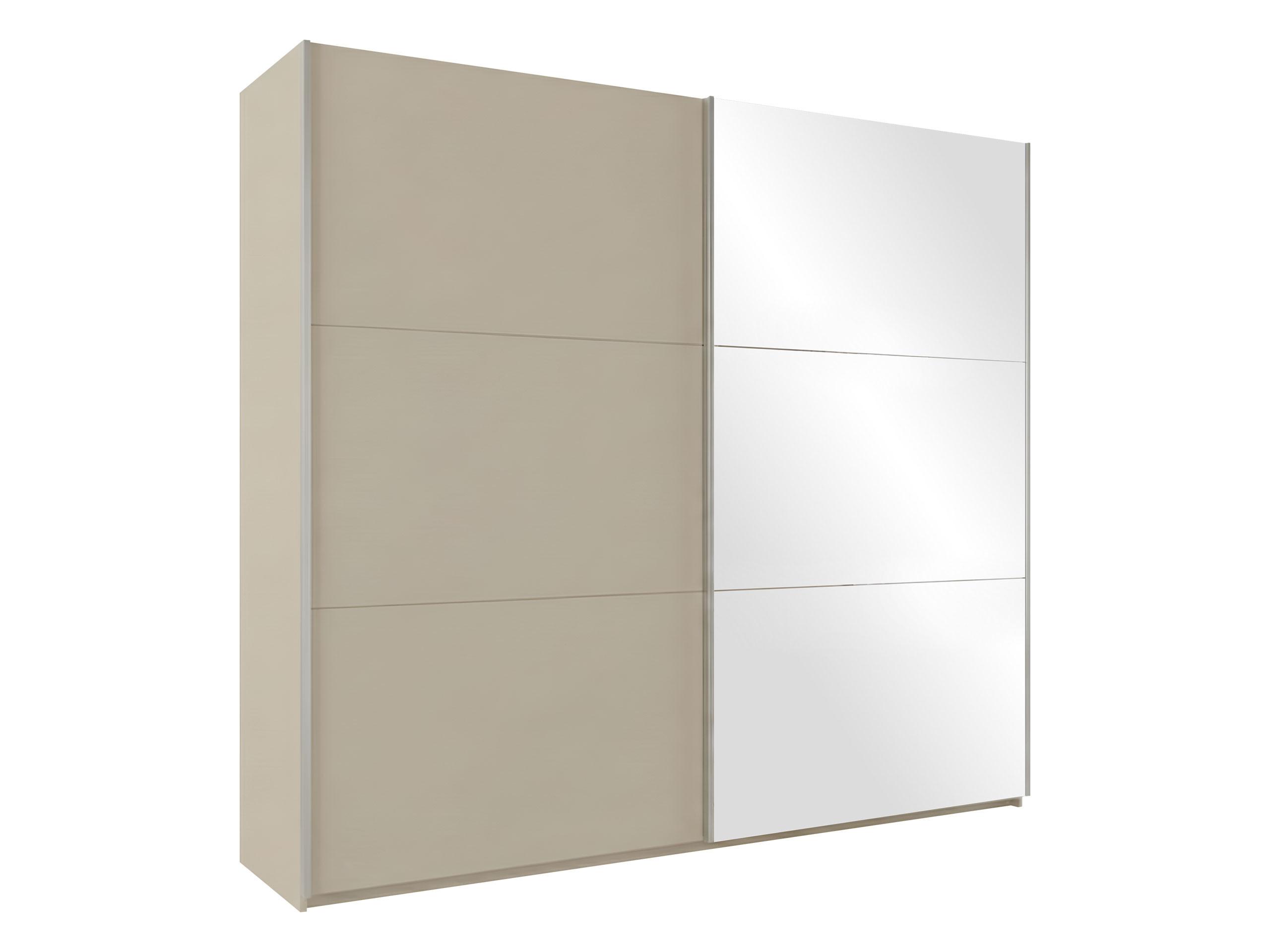 SCHIEBETÜRENSCHRANK Rodos 225 - Sandfarben, Holzwerkstoff (225/244/65cm) - MIRJAN24