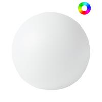 LED- KUGELLEUCHTE Weiß Jocoy - Weiß, Kunststoff (50/50/42cm) - Beliani
