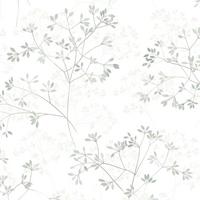 VLIESTAPETE Floral Tapete weiß, grün - Weiß/Grün, Papier (53/1cm) - marburg
