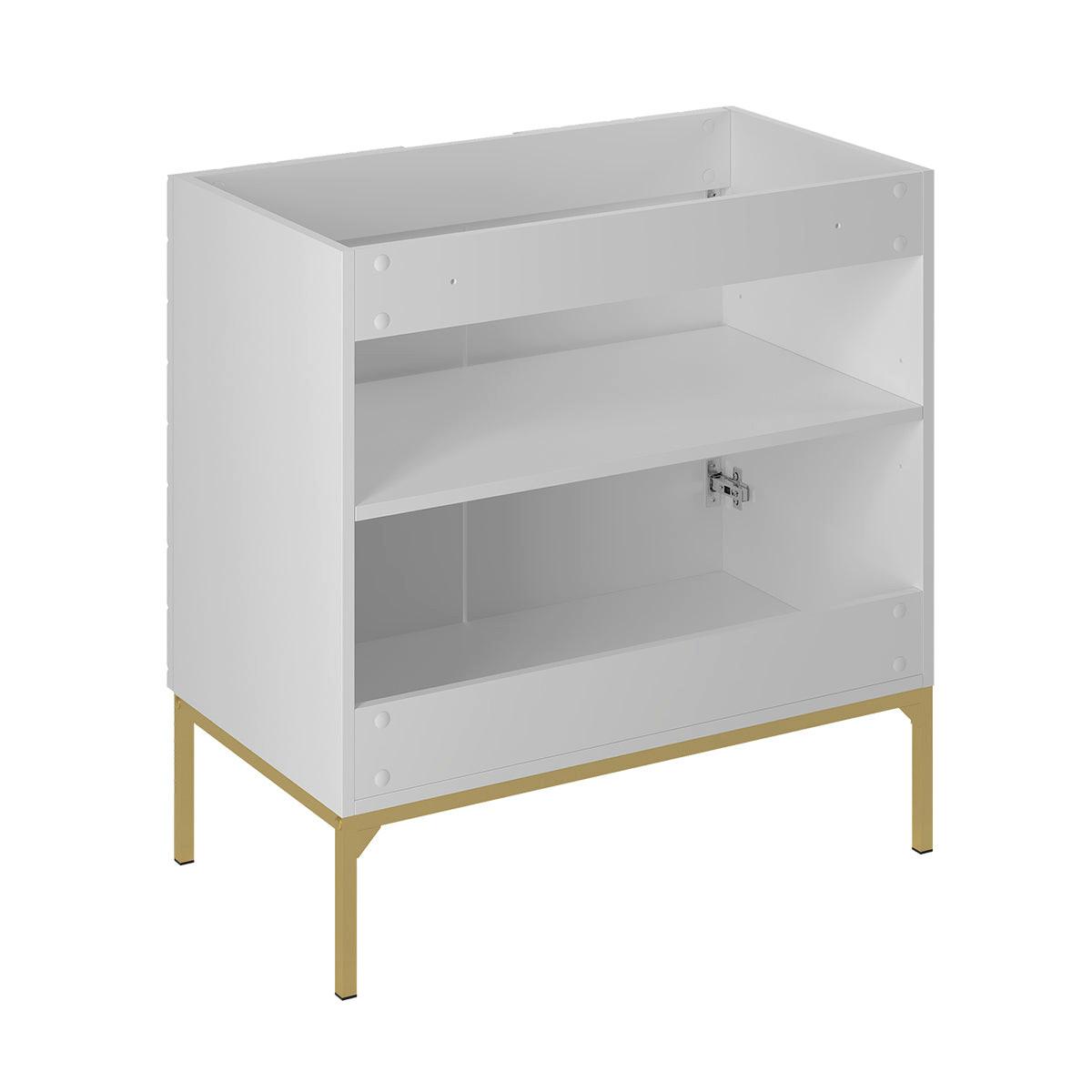 WASCHTISCHUNTERSCHRANK 80.6cm Daria Weiß - Weiß, Holzwerkstoff (80.6/84.2/46.5cm) - Petits-meubles