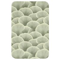WC-VORLEGER Fächer - Blatt - Grün WC Teppich 40x60 cm - Pastellgrün, Textil (40/1cm) - OnlyWow