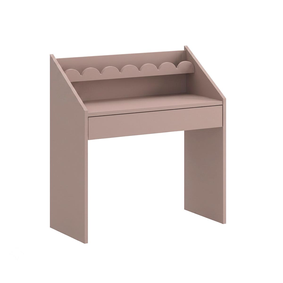 SCHREIBTISCH Book Nook Rose - Pink, Holzwerkstoff (71/76/33cm) - Petits-meubles