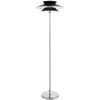 STEHLEUCHTE Albert 40/25/145 cm - Schwarz, Metall (45/22/178cm) - Nettlife