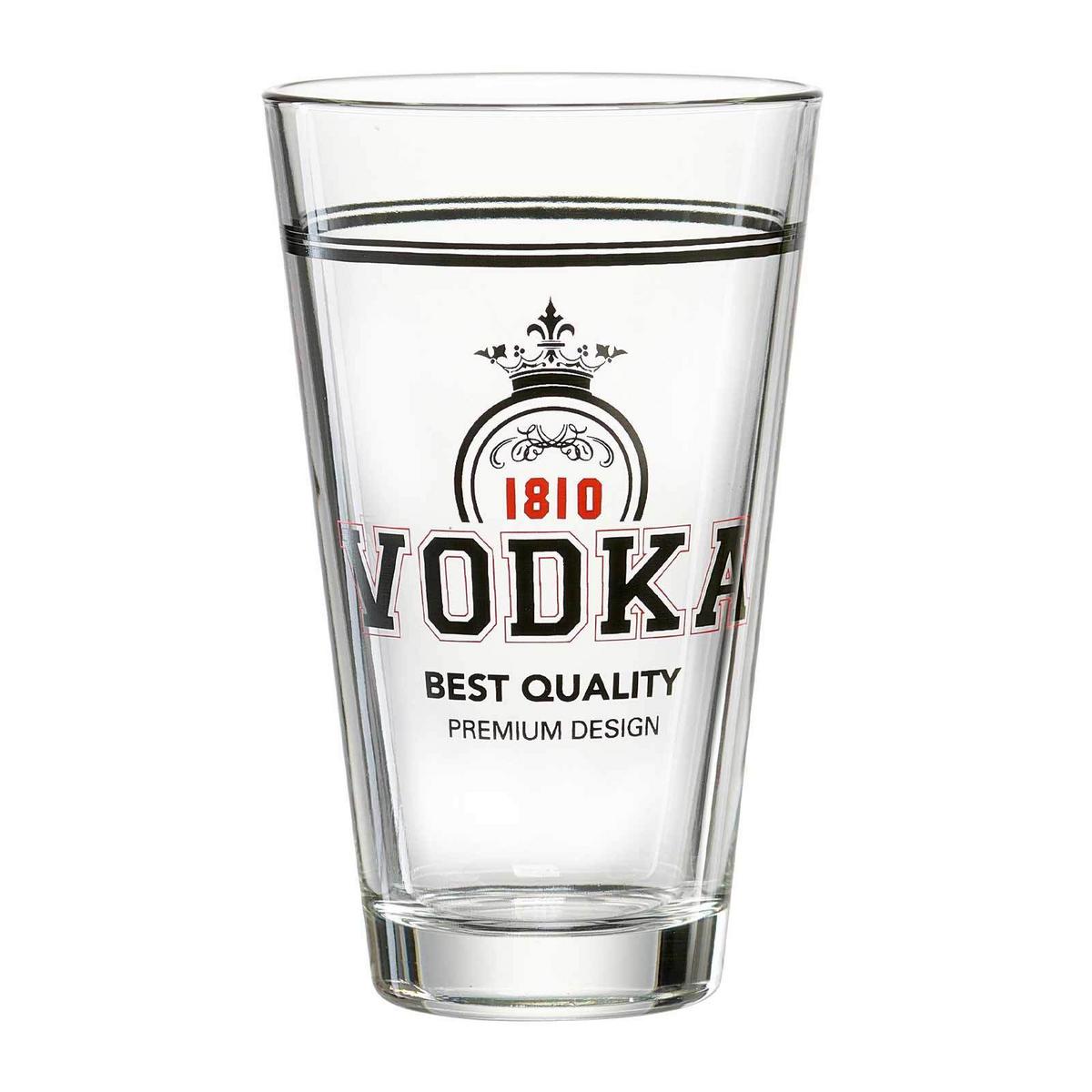 VODKA BECHER SPIRITS transparent 330 ml 6er Set - Transparent, Glas (0.33L) - Ritzenhoff Breker