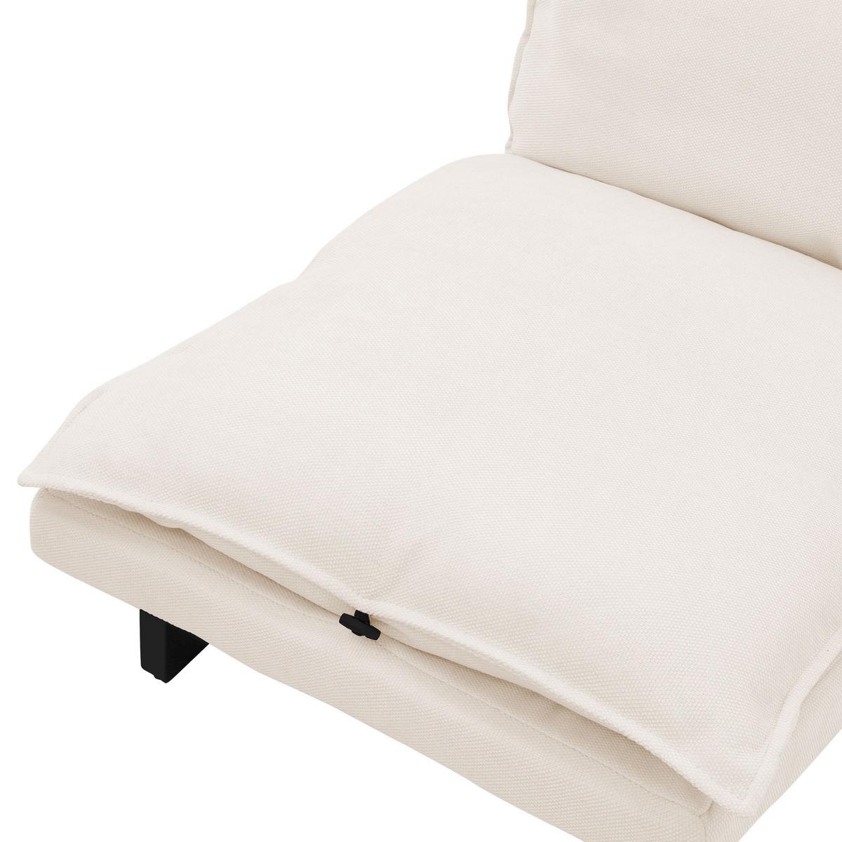 BODENSTUHL Beige - Beige/Schwarz, Textil/Metall (59/73.5/96cm) - ML-DESIGN