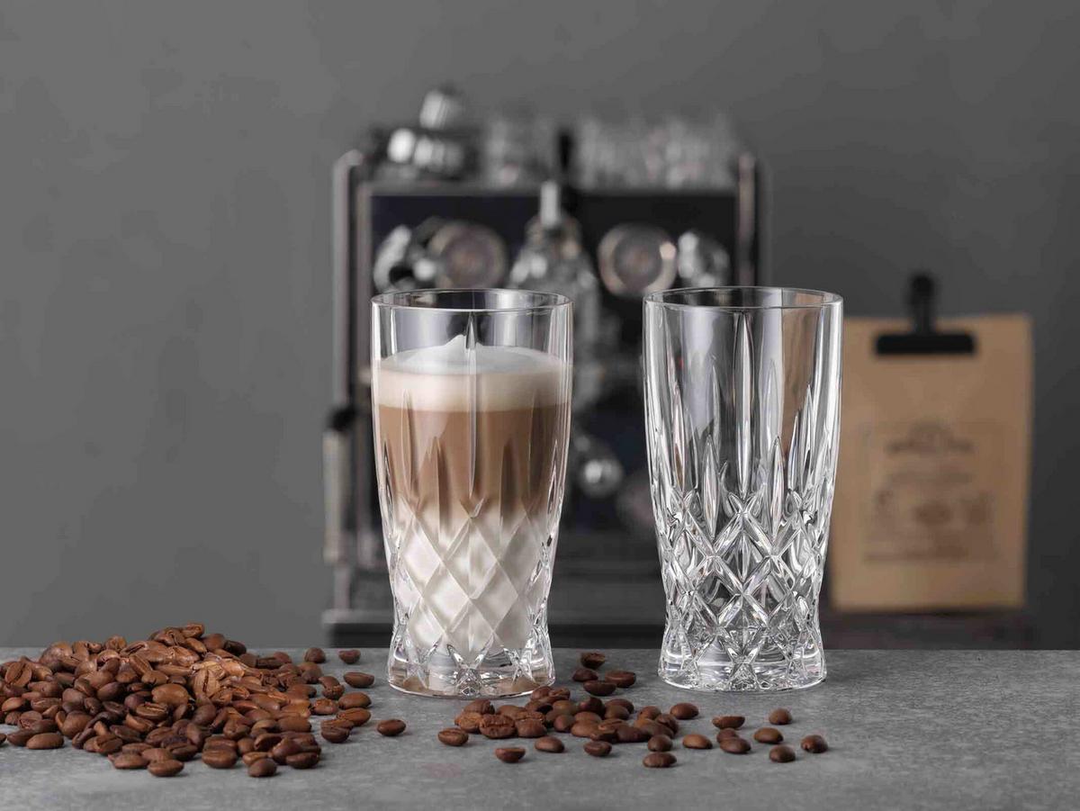 LATTE MACCHIATO GLÄSER Noblesse Barista transparent 350 ml 2er Set - Transparent, Glas (0.35L) - Nachtmann