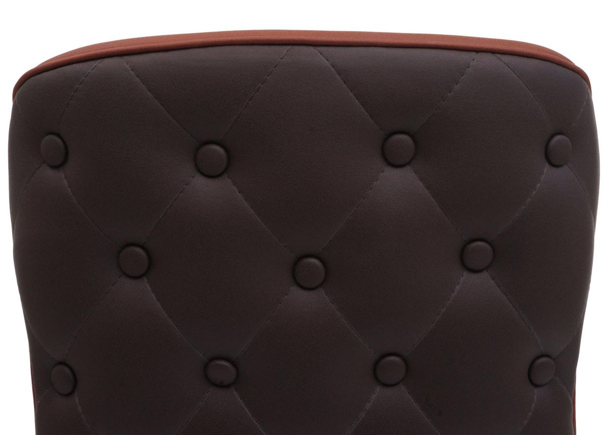 ESSZIMMERSTUHL Rotbraun, Braun 6er-Set - Rotbraun/Terracotta, Textil (53/86/53cm) - MCW