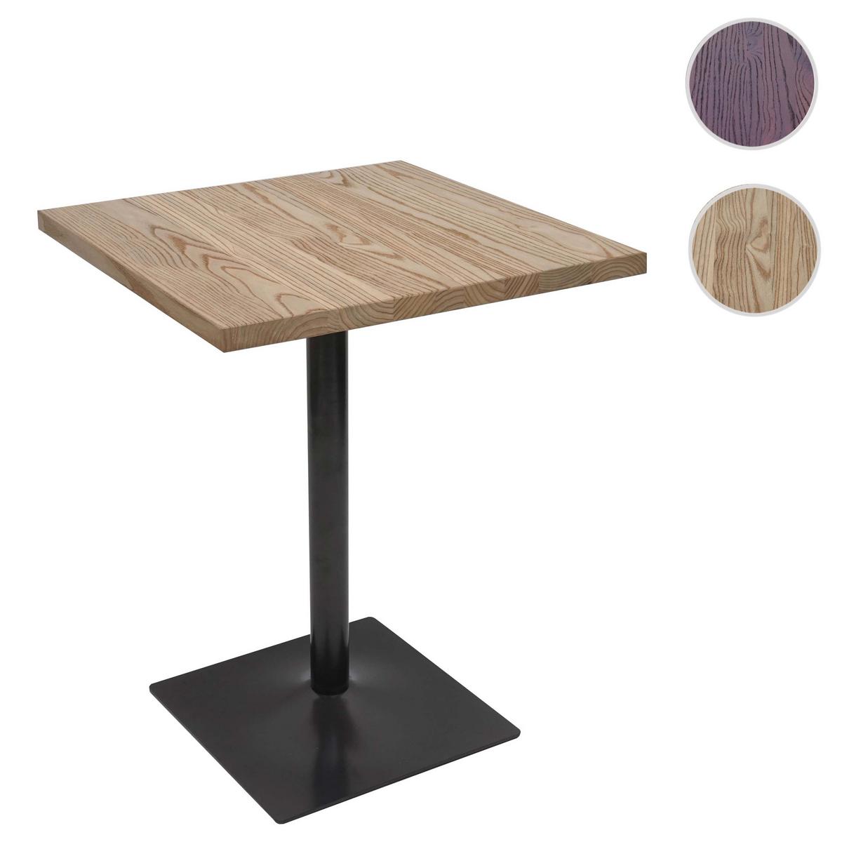 BISTROTISCH eckig Braun - Braun, Holz (60/60/76cm) - MCW