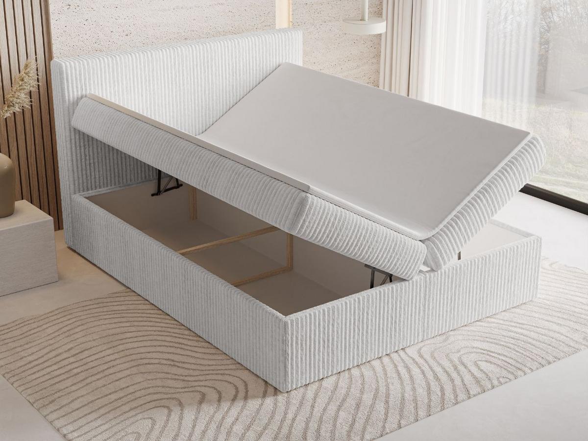 BOXBETT Brisa 140x200 Grau - Grau, Holz/Textil (140/200cm) - Graingold