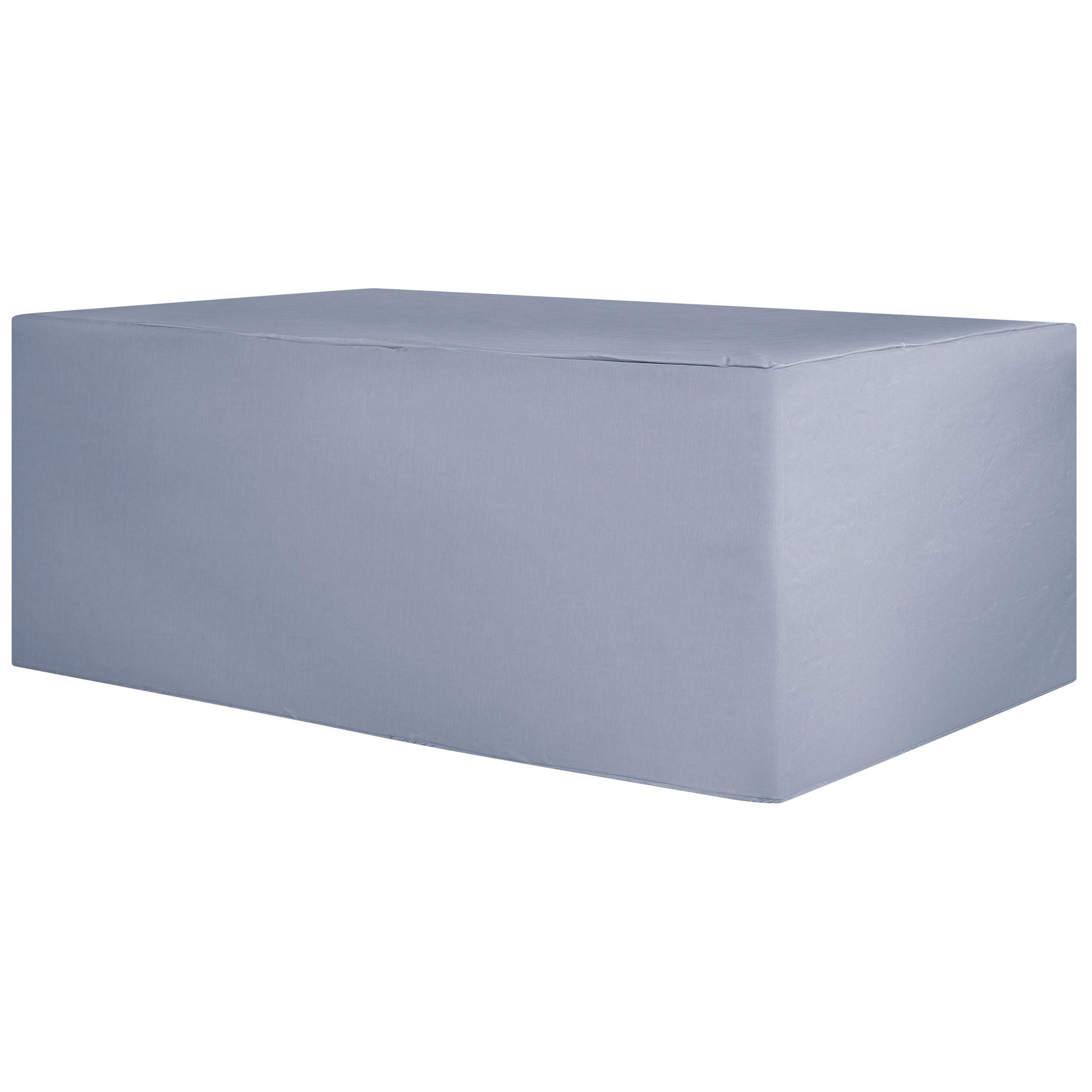 REGENSCHUTZ für Gartenmöbel 255/180/70 cm Chuva - Grau, Kunststoff (255/70/180cm) - Beliani