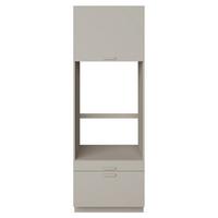 WASCHMASCHINENSCHRANK Holv Kaschmirgrau 68 cm - Taupe, Holzwerkstoff/Metall (67.5/200/66cm) - Selsey