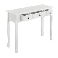 KONSOLENTISCH Hirschhorn - Weiß, Holzwerkstoff (35/100/78cm) - [en.casa]