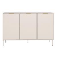 SIDEBOARD Vena Kaschmir 150 cm - Kaschmir/Goldfarben, Holzwerkstoff/Kunststoff (150/86/40cm) - Selsey