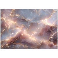FOTOTAPETE Marmor Abstrakt Rosa 368x254 cm - Multicolor, Papier (368/254cm) - Wallarena