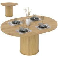 ESSTISCH Dylos 150/110/75 cm - Braun, Holz (150/110/75cm) - ZMH