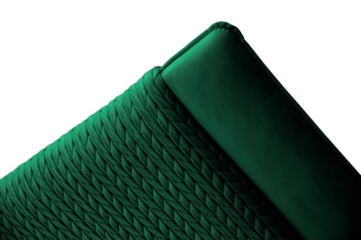 BOXBETT Cedric In Magic Velvet - Dunkelgrün, Holzwerkstoff/Textil (160/200cm) - Fun Möbel