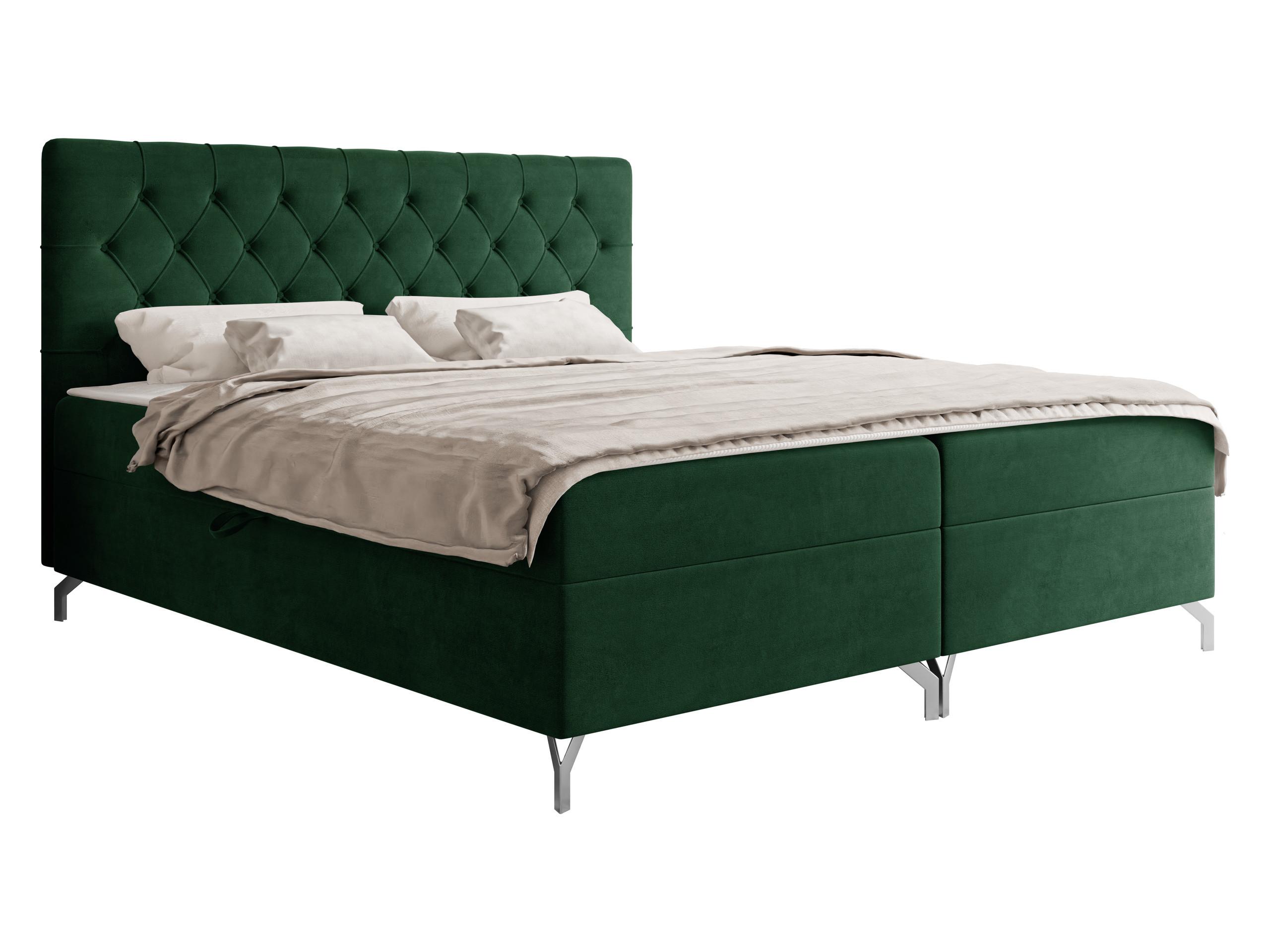 BOXBETT Guilette - H3 - Silberfarben/Grün, Holz/Holzwerkstoff (200/200cm) - MIRJAN24