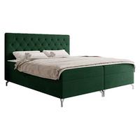 BOXBETT Guilette - H3 - Silberfarben/Grün, Holz/Holzwerkstoff (120/200cm) - MIRJAN24