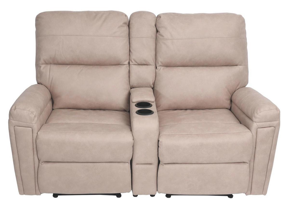 2ER KINOSESSEL Beige - Beige, Textil (157/102/166cm) - MCW