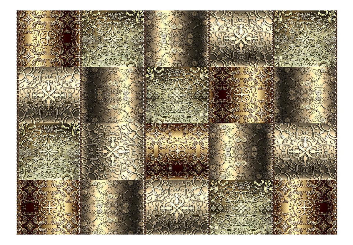 SELBSTKLEBENDE FOTOTAPETE 441/315 cm - Goldfarben, Kunststoff/Textil (441/1cm) - KUNSTLOFT