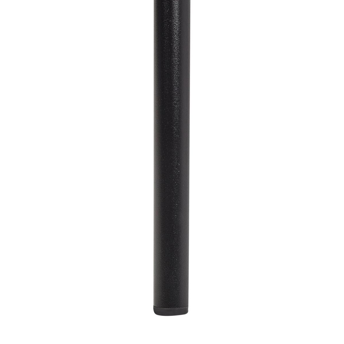 ESSZIMMERSTUHL 2er-Set Mintgrün Belfield - Schwarz/Mintgrün, Textil (45/79/52cm) - Beliani