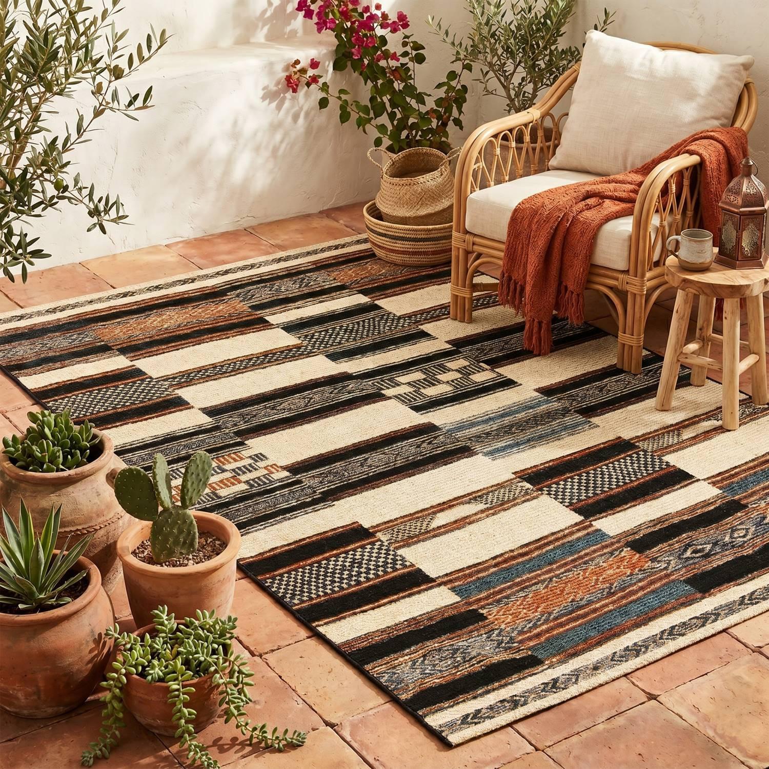 OUTDOORTEPPICH Aurora 160x235 cm - Beige, Textil (160/235cm) - Gino Falcone