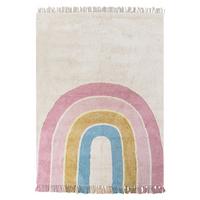 KINDERTEPPICH Bunt 140/200 cm Baumwolle Tatarli - Beige, Textil (140/200cm) - Beliani