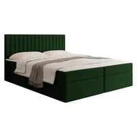BOXBETT Tirulo - H3 - Smaragdgrün/Schwarz, Holzwerkstoff/Kunststoff (160/200cm) - MIRJAN24