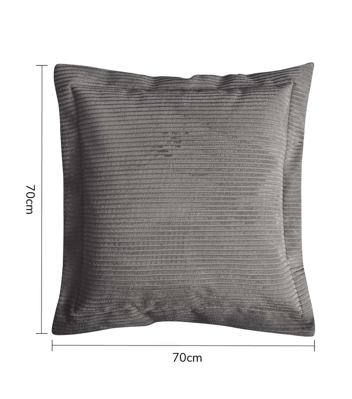 SOFAKISSEN Das Wölkchen - Anthrazit, Textil (70/8cm) - Mokebo
