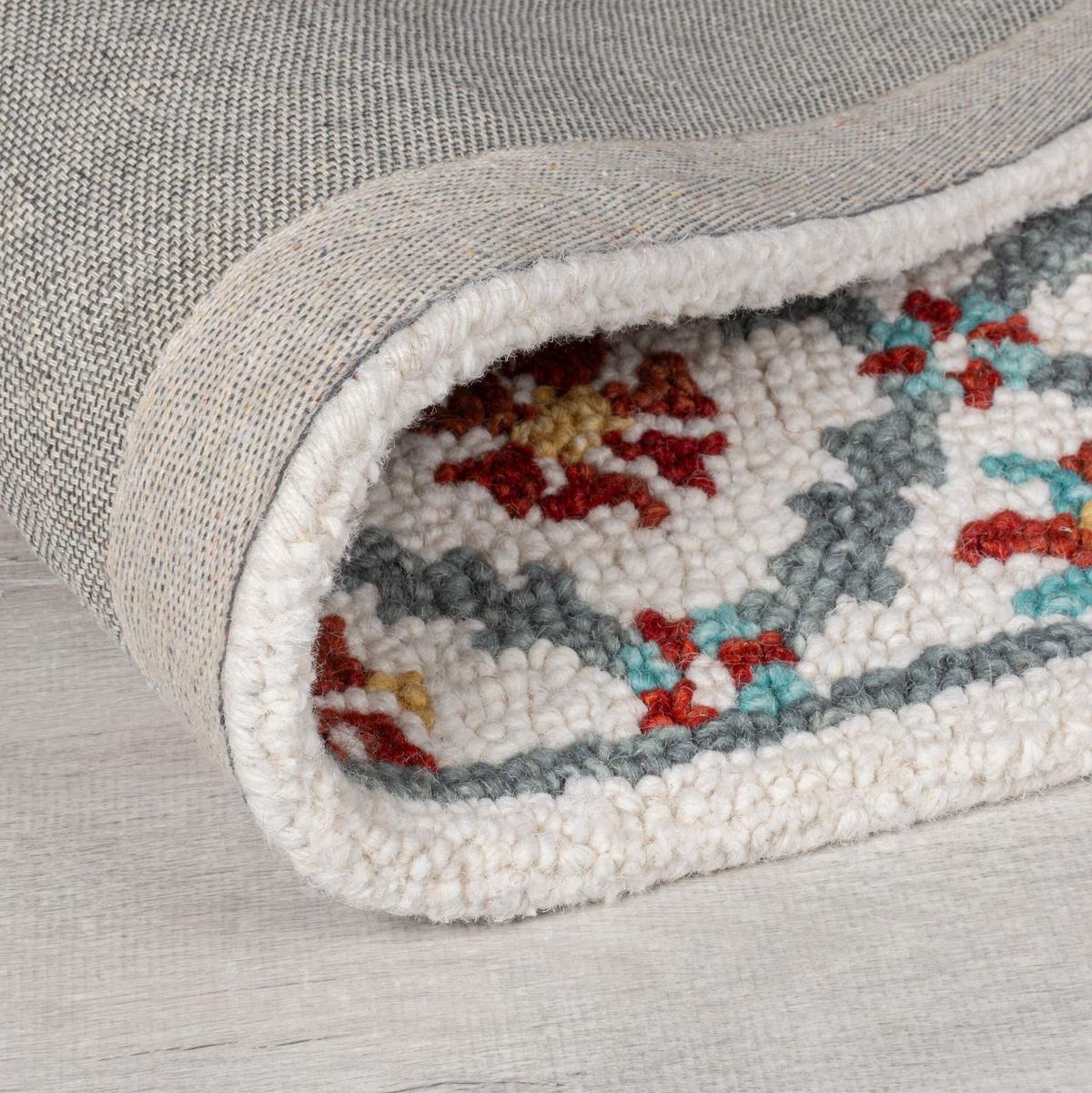 WOLLTEPPICH SOAR, orientalisch, Rot-Blau, 160 x 230 cm - Rot, Textil (230/160cm) - KADIMA DESIGN